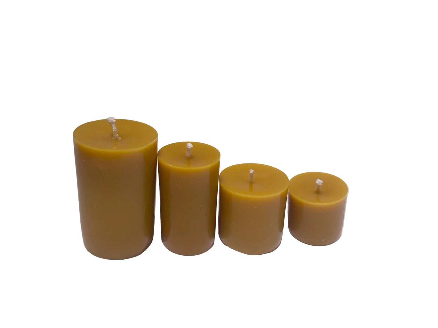 Round Pillar Set of 4