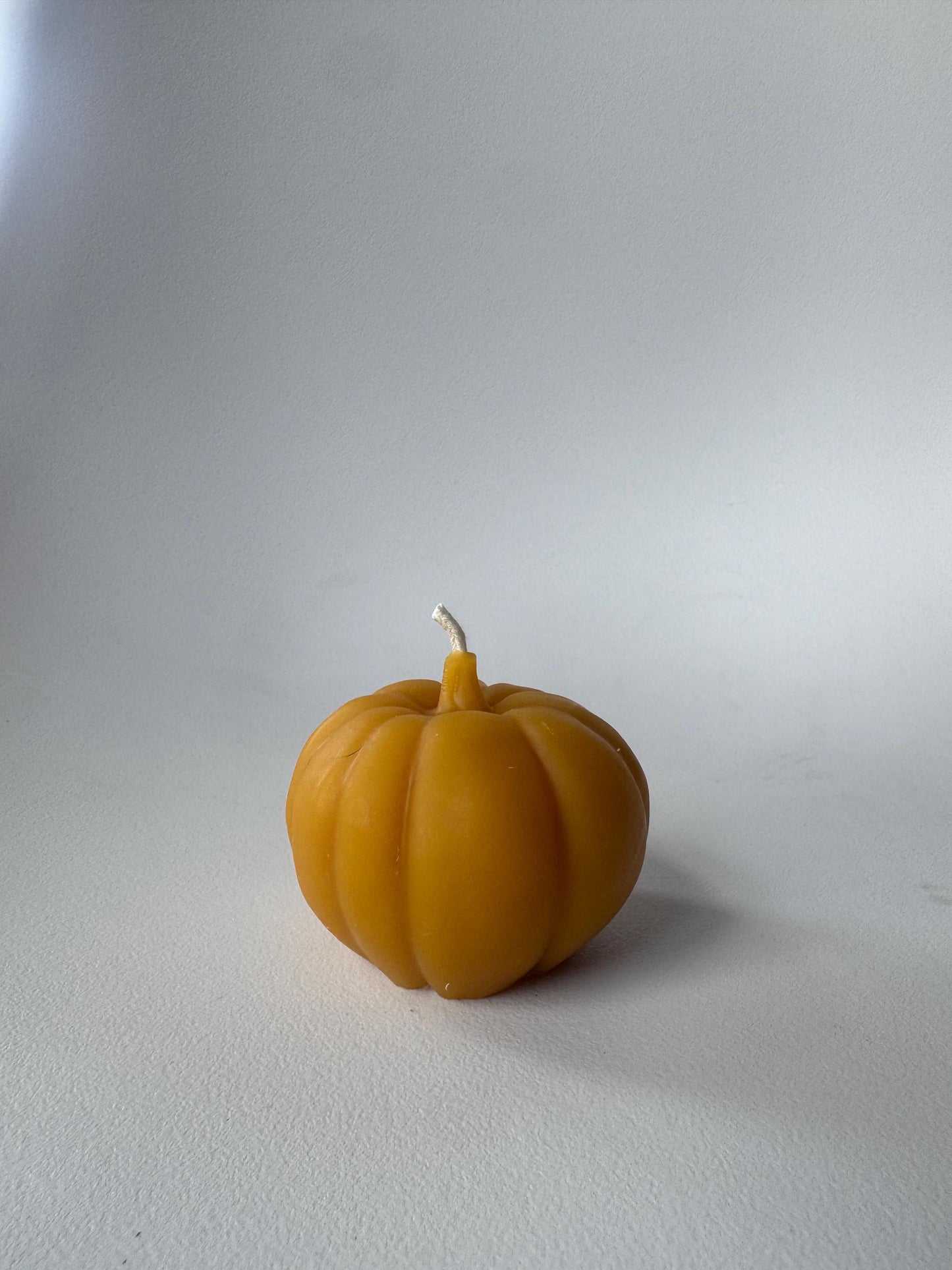 Pumpkin Beeswax Candle Set