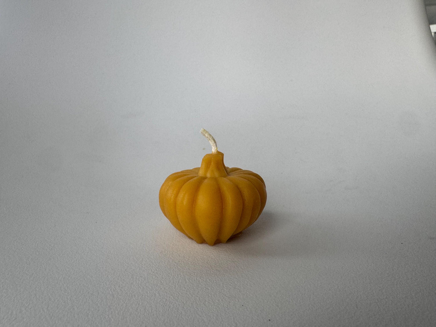 Pumpkin Beeswax Candle Set